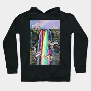 Unicorns in Heaven Hoodie